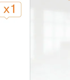 Whiteboard NOBO MoveMeet vit 180x90cm