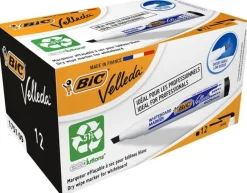Whiteboardpen BIC Velleda 1751 ECO Svart, sned