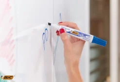 Whiteboardpen BIC Velleda 1751 ECO Svart, sned