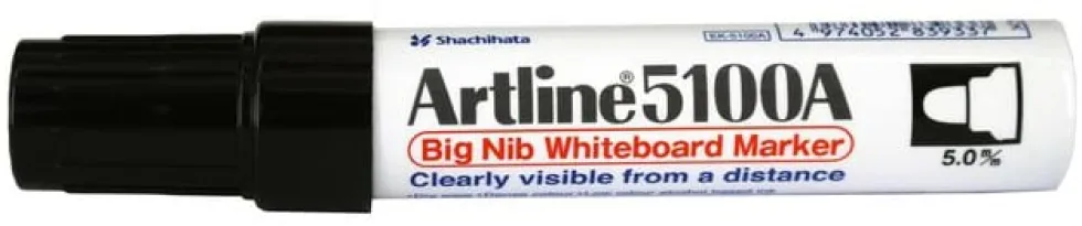 Whiteboardpenna ARTLINE 5100A rund svart