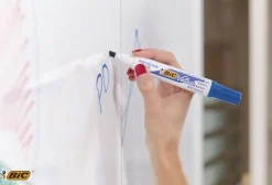Whiteboardpenna BiC ECO 1751 blå, sned