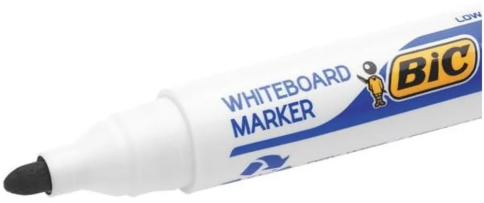 Whiteboardpenna BiC 1701 ECO svart, konisk