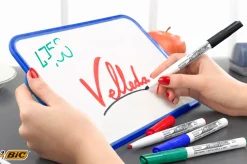 Whiteboardpenna BIC Velleda 1721 Fin, konisk, 4 färger/fp