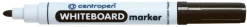 Whiteboardpenna CENTROPEN rund svart