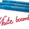 Whiteboardpenna detekterbar rund röd