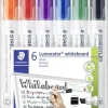 Whiteboardpenna LUMOCOLOR 351B sned 6/fp