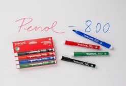 Whiteboardpenna PENOL 800 rund röd