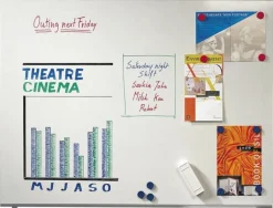 Whiteboard stål 120x90cm