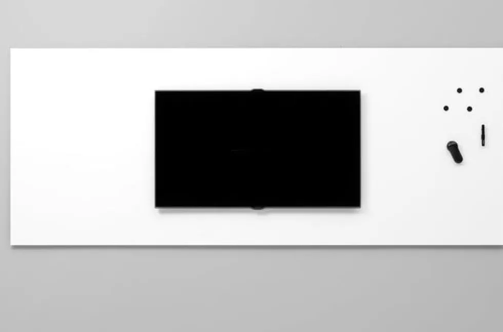 Whiteboardtavla Lintex Air, TV-anpassad, 300x120cm