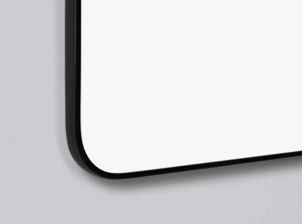 Whiteboardtavla Lintex Edge, Svart list, 100x120cm