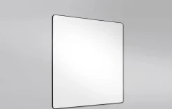 Whiteboardtavla Lintex Edge, Svart list, 100x120cm