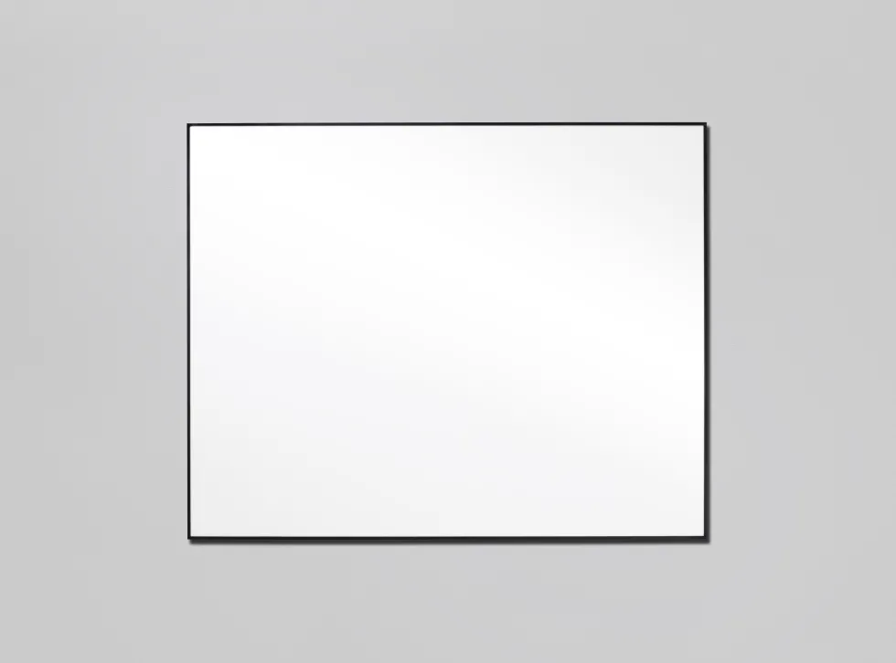 Whiteboardtavla Lintex One, Svart ram, 150x120cm