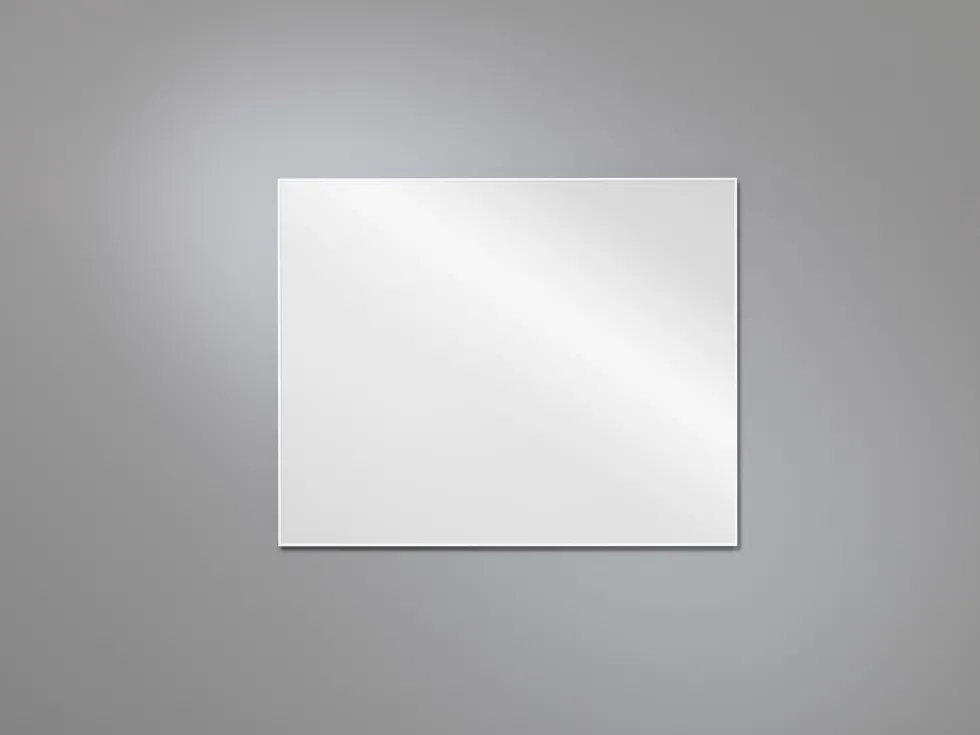 Whiteboardtavla Lintex One, Vit ram, 200x120cm