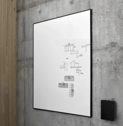 Whiteboardtavla Lintex One, Vit ram, 200x120cm