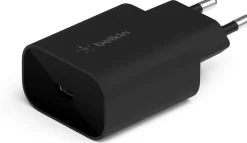 25W PD PPS Wall Charger, Black