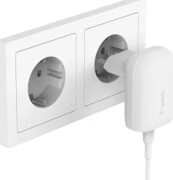 30W USB-C PD PPS Wall Charger, White