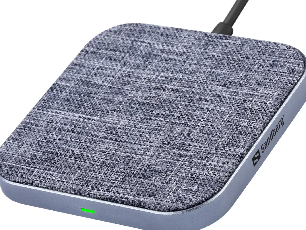 15W Wireless Charger Pad, Grey