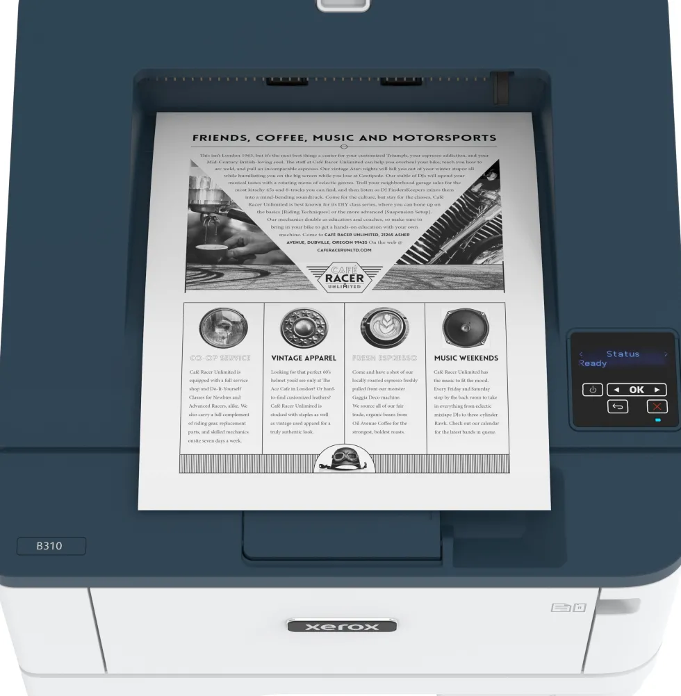 Xerox B310 - Skrivare - svartvit - Duplex - laser - A4/Legal