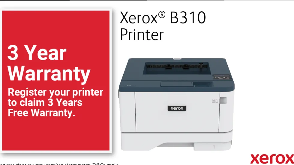 Xerox B310 - Skrivare - svartvit - Duplex - laser - A4/Legal