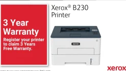 Xerox B230 - Skrivare - svartvit - laser - Legal/A4 - 600 x 600