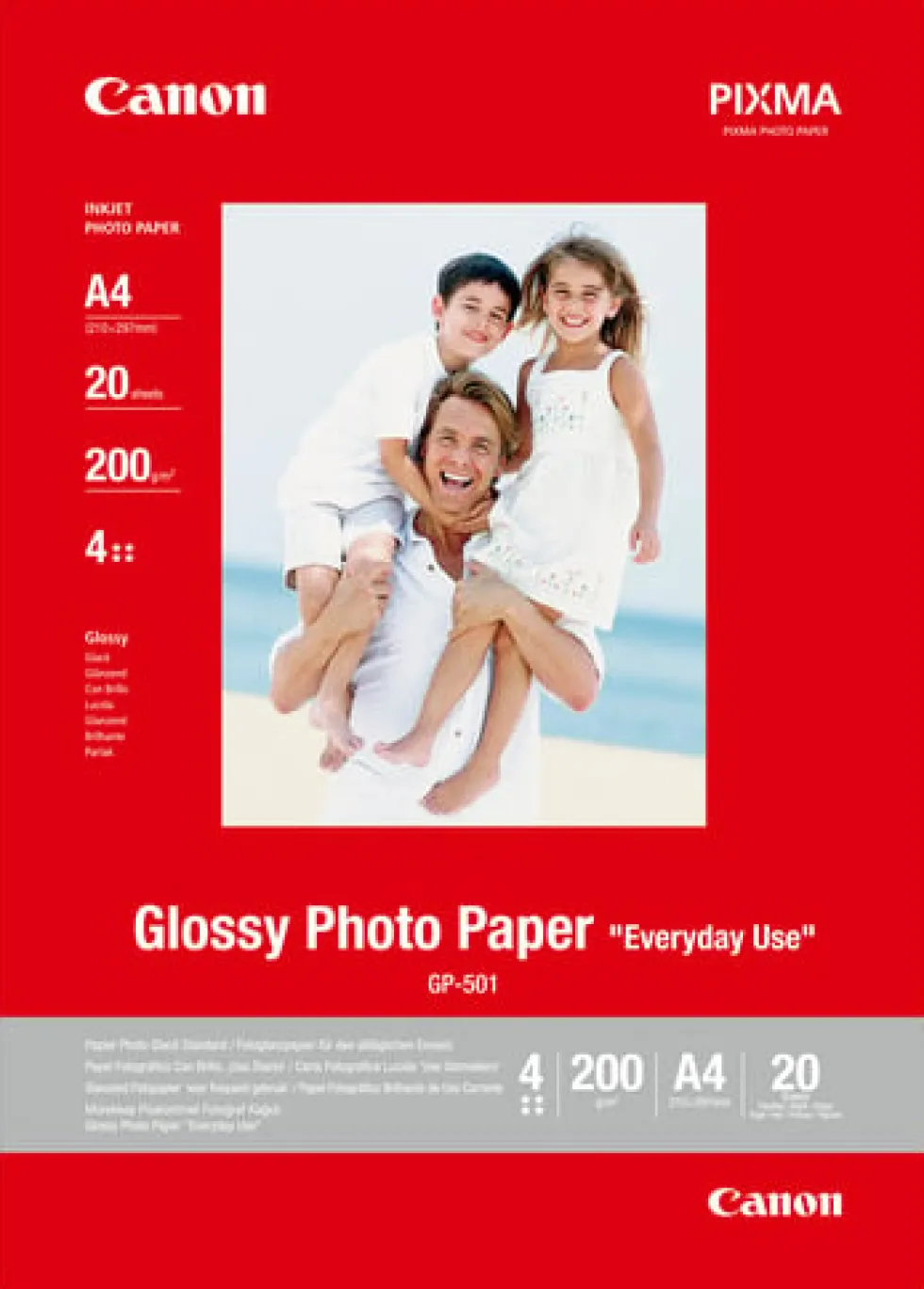 10x15 GP-501 Glossy Photo 200g (100)
