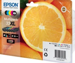 33XL y/c/m/pb/bl Claria Premium Ink