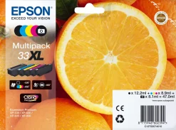 33XL y/c/m/pb/bl Claria Premium Ink