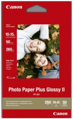 10x15 PP-201 Photo Paper Plus II 265g (50)