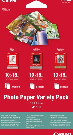 10x15 VP-101 Fotopapper Variety Pack