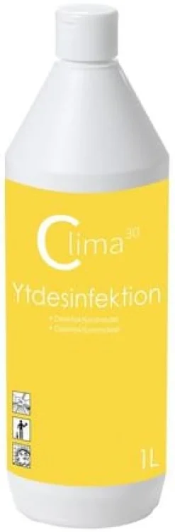 Ytdesinfektion CLIMA30 oparfymerad 1L