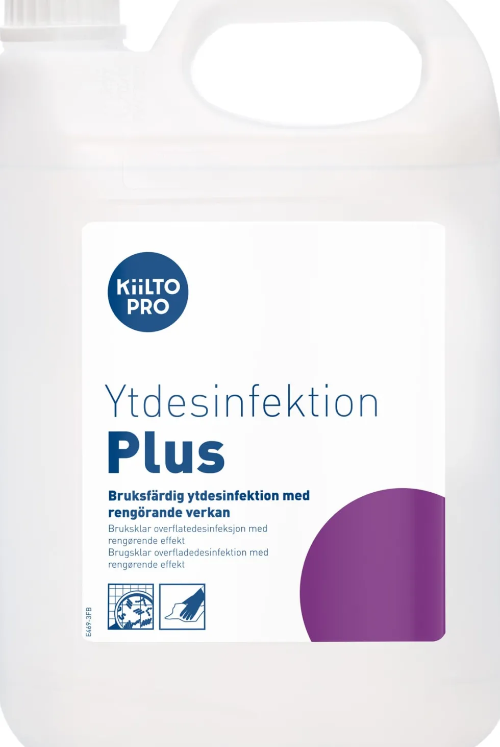 Ytdesinfektion KIILTO PRO Plus 5L