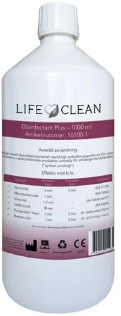 Ytdesinfektion LIFECLEAN Plus 1L