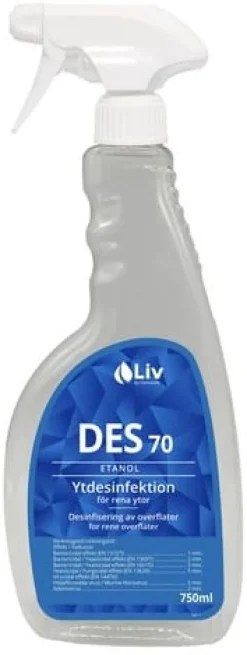 Ytdesinfektion LIV 70 spray 750ml