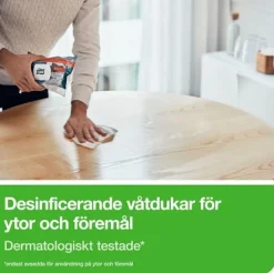 Ytdesinfektionsduk TORK 60/fp