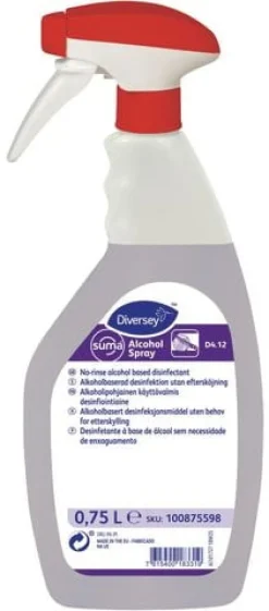 Ytdesinfektion SUMA D4 spray 750ml