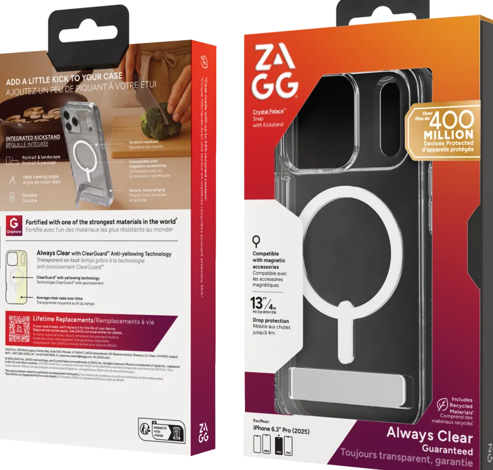 Zagg Crystal Palace Snap - Baksidesskydd för mobiltelefon