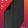 ZAGG Defence - Vikbart fodral för mobiltelefon - folio - svart