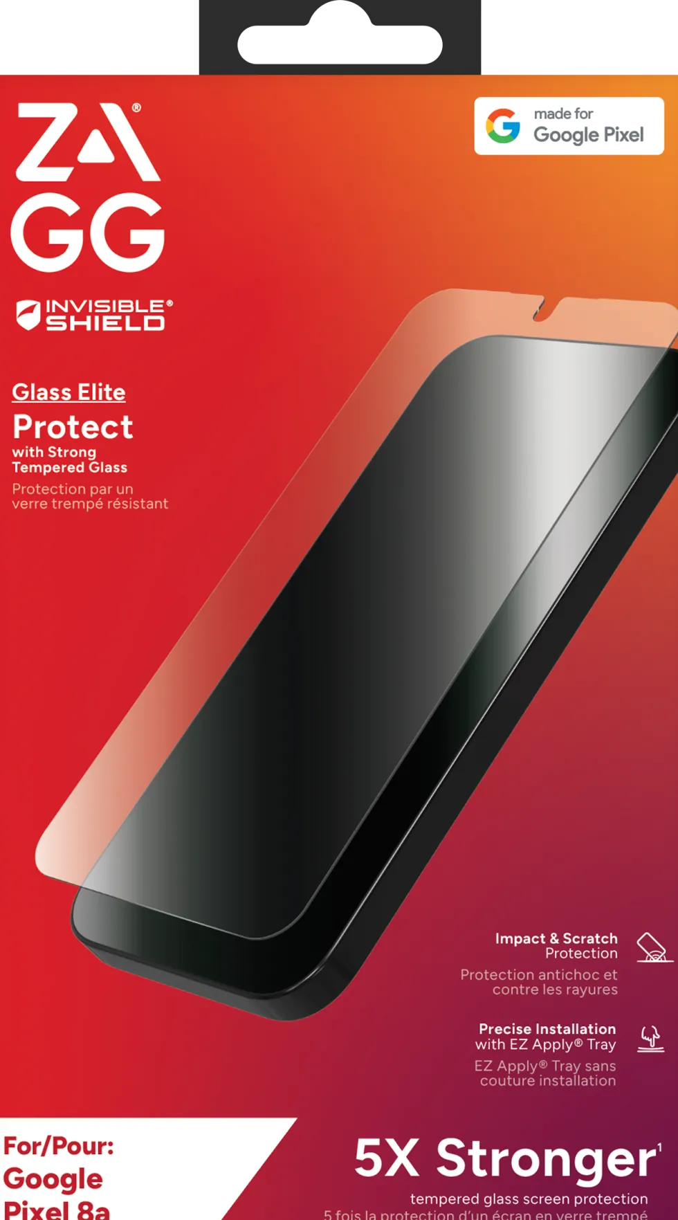 ZAGG InvisibleShield Glass Elite - Skärmskydd för mobiltelefon