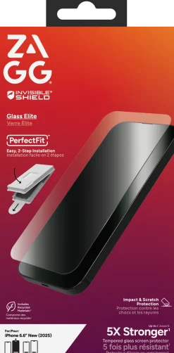 ZAGG InvisibleShield Glass Elite - Skärmskydd för mobiltelefon