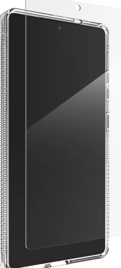 ZAGG Luxe - Baksidesskydd för mobiltelefon - grafen - klar - med