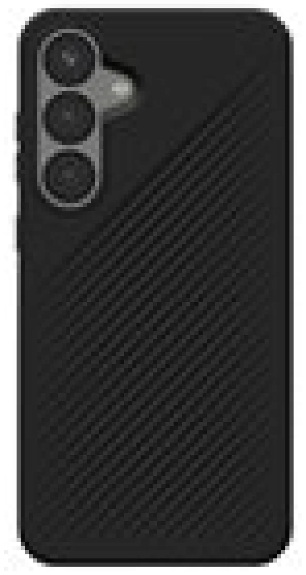 ZAGG Luxe - Baksidesskydd för mobiltelefon - svart - för Samsung