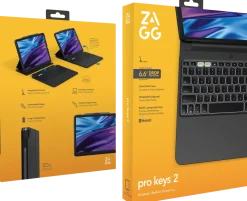 ZAGG Pro Keys 2 - Tangentbord och foliefodral (folioomslag)