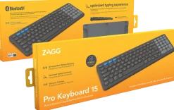ZAGG - Tangentbord - mellanstorlek - trådlös - Bluetooth