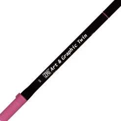 ZIG Art & Graphic Twin dark pink
