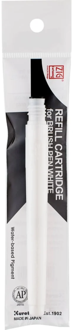 ZIG Brush Pen refill vit