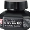 ZIG Cartoonist Black Ink 60 svart