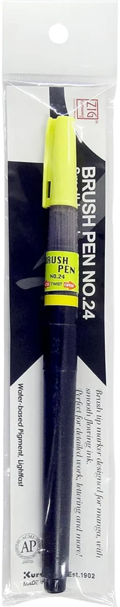 ZIG Cartoonist Brush Pen No.24