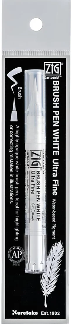 ZIG Cartoonist Brush pen ultra F vit