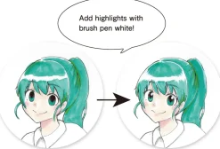 ZIG Cartoonist Brush pen ultra F vit