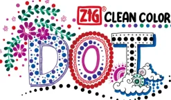 ZIG Clean Color DOT 6 color set